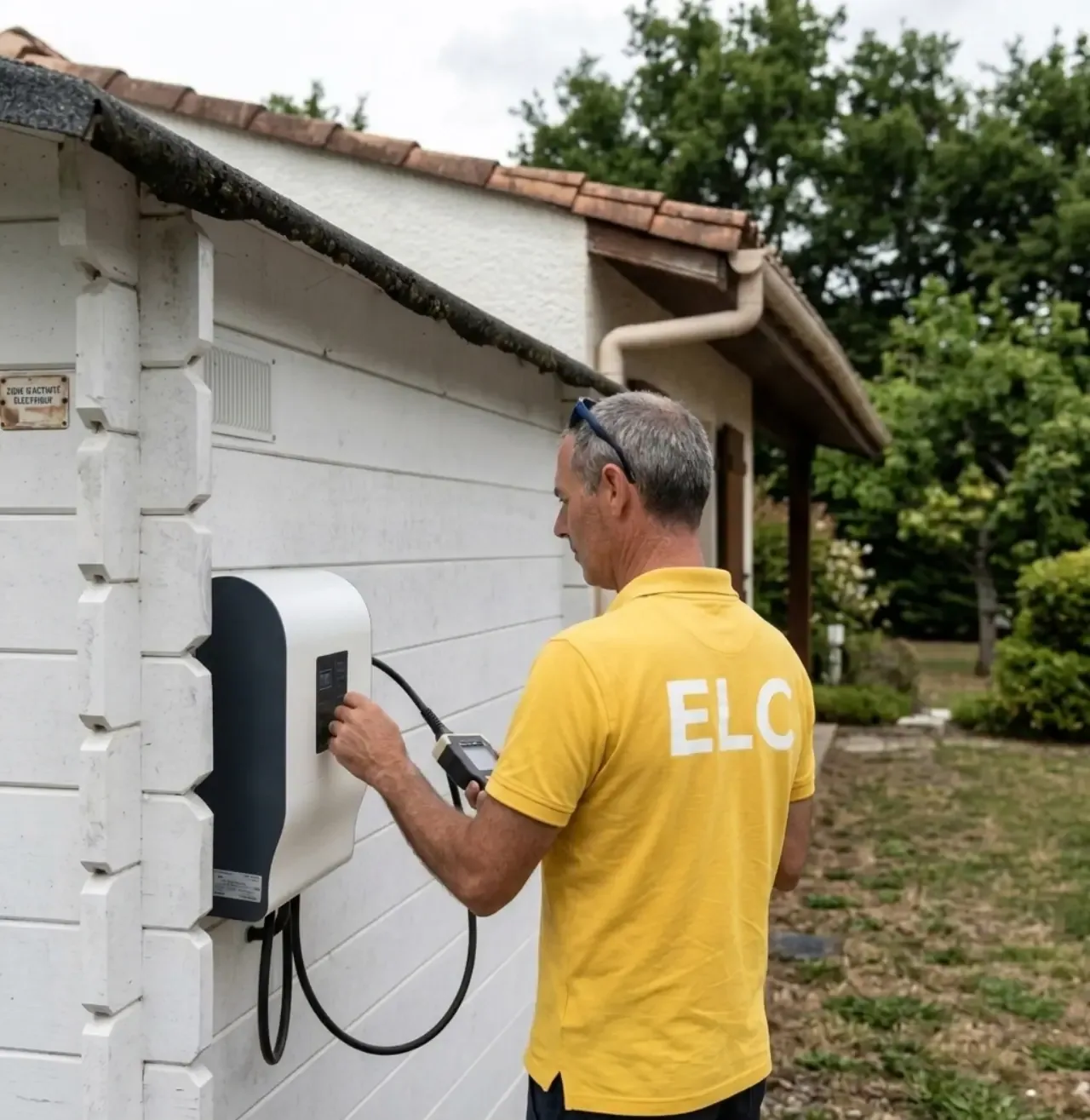 Borne de recharge IRVE à Noisy-le-Grand